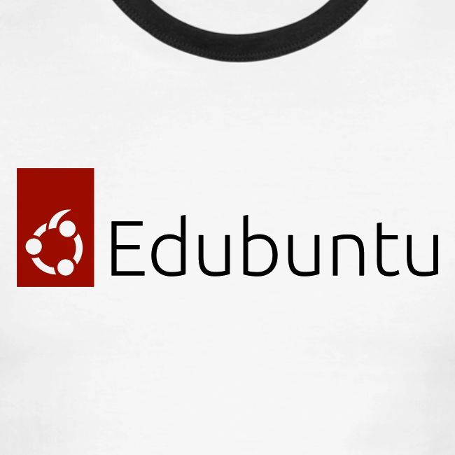 Edubuntu Logo 2023 - Black