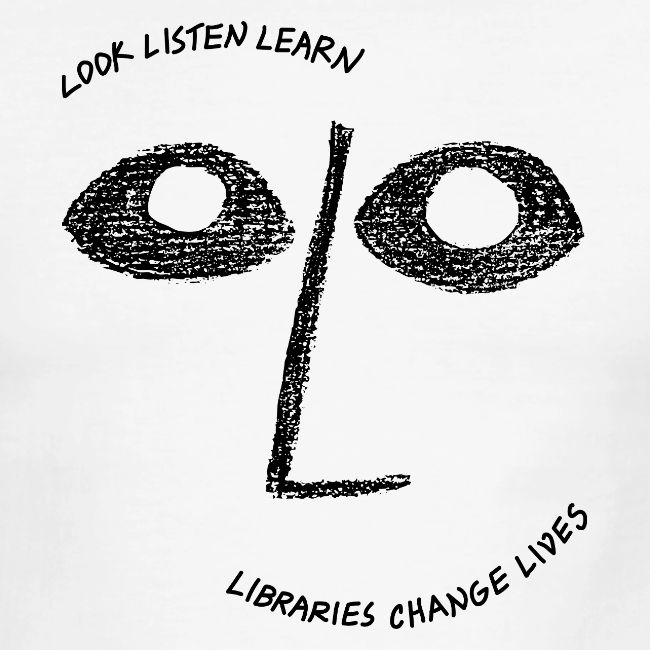 Vintage ALA: Libraries Change Lives Face