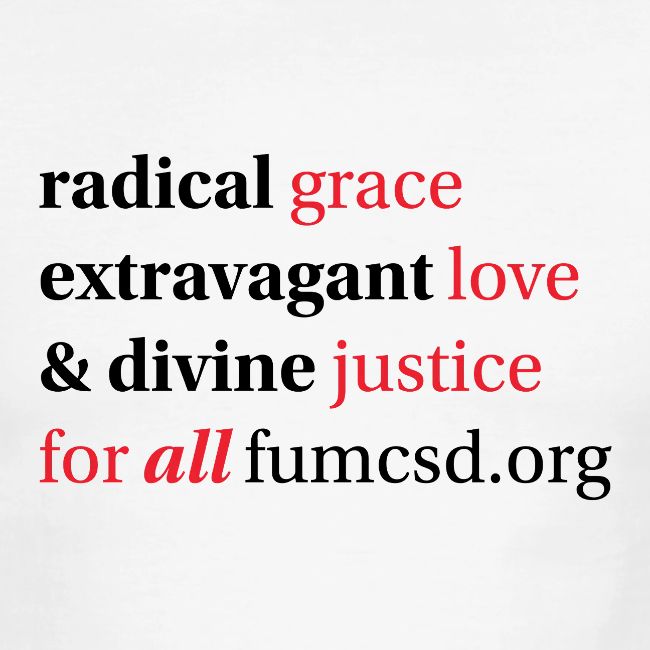 Grace. Love. Justice. serif font