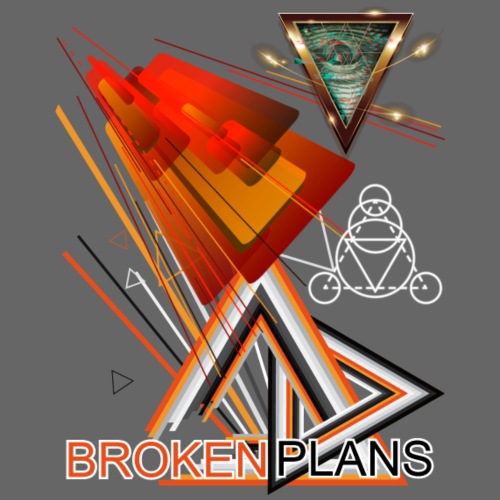 Broken Plans - Men's Ringer T-Shirt