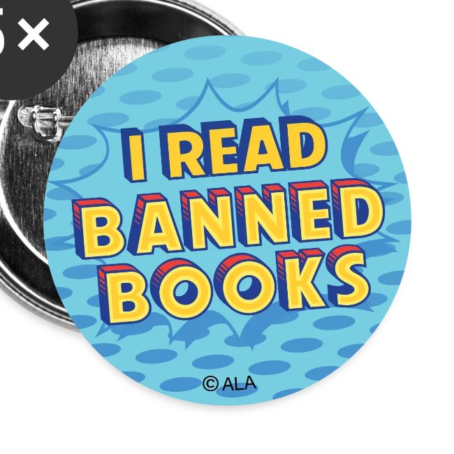I Read Banned Books Blue