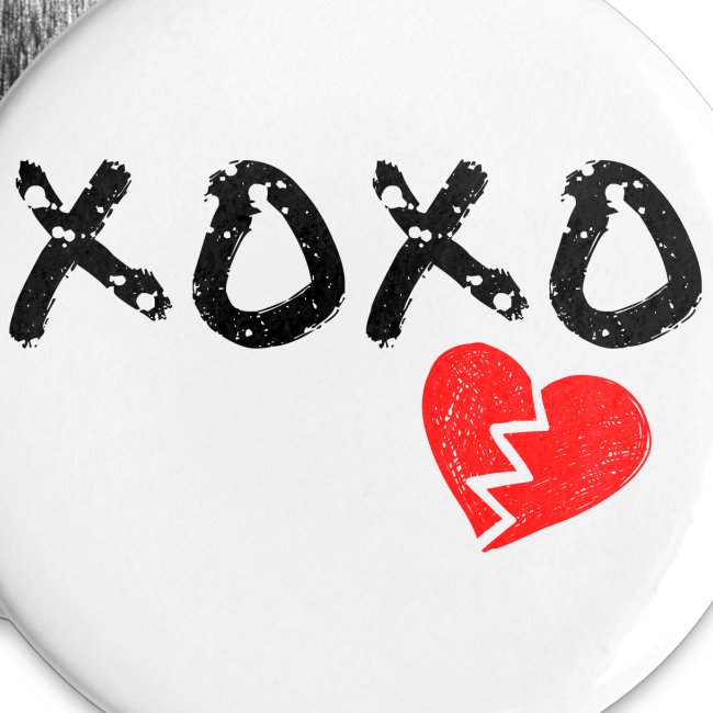 XOXO Heart Break (Black & Red version)