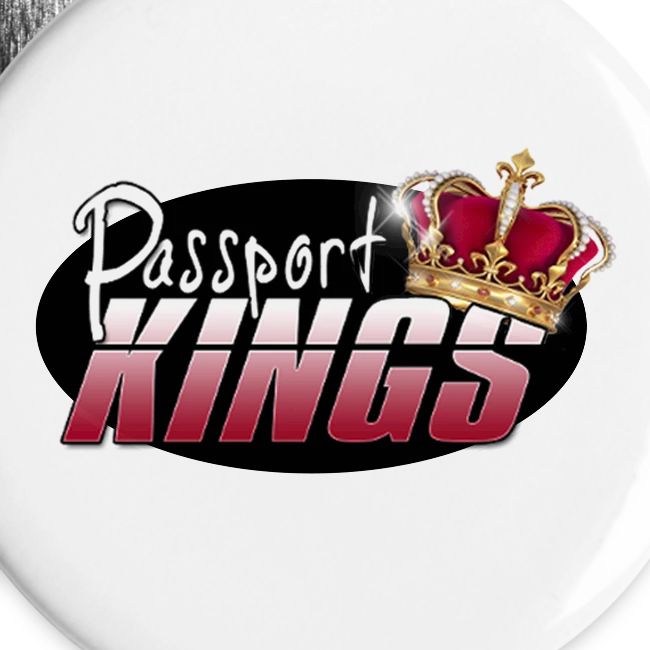 Passport Kings logo for dark shirts