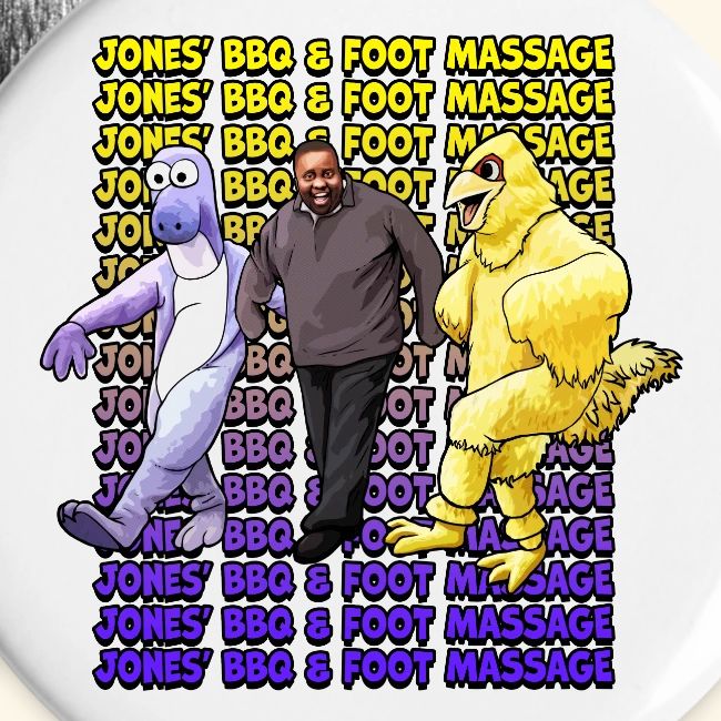 Jones BBQ and Foot Massage - Dancing Wall