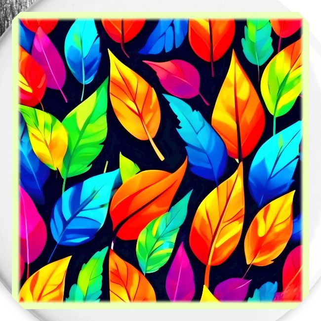 Vibrant Autumn Leaves Pattern