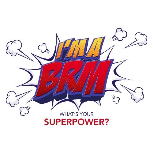 I'm a BRM- What's YOUR Superpower? - Buttons large 2.2'' (5-pack)