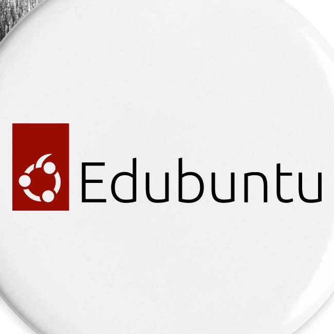 Edubuntu Logo 2023 - Black