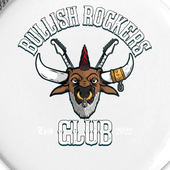 Bullish Rockers Club Bull Head