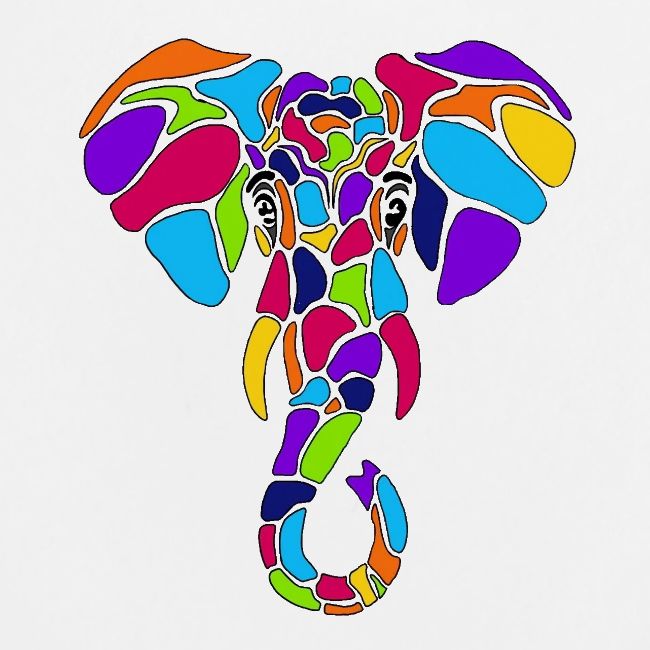 Art Deco elephant
