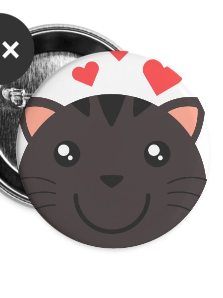 Heartfelt Cat Face