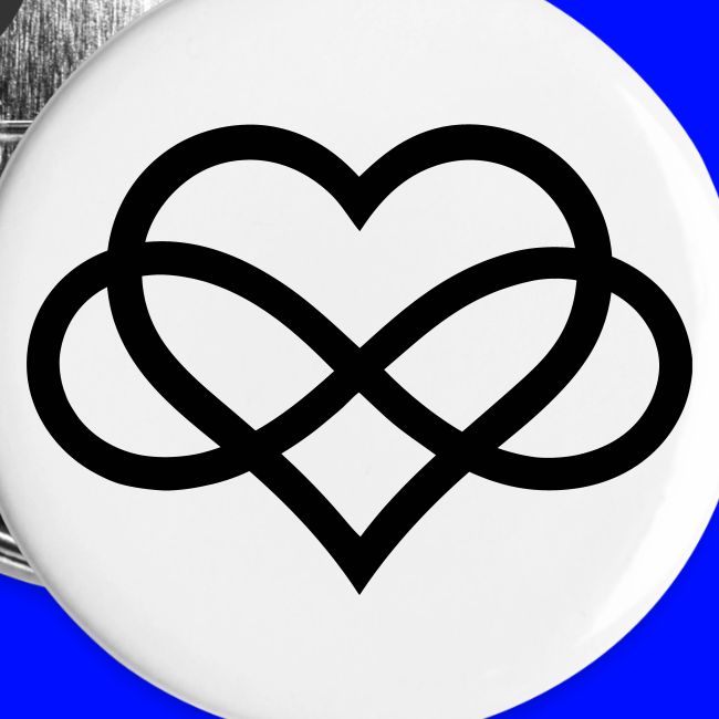 Infinity Heart (black)