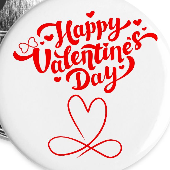 Valentine's Day Designs of Love and Infinity.