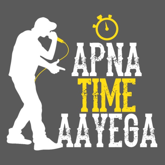 Apna Time Aayega Rapper Hindi Quote' Women's Plus Size T-Shirt | Spreadshirt