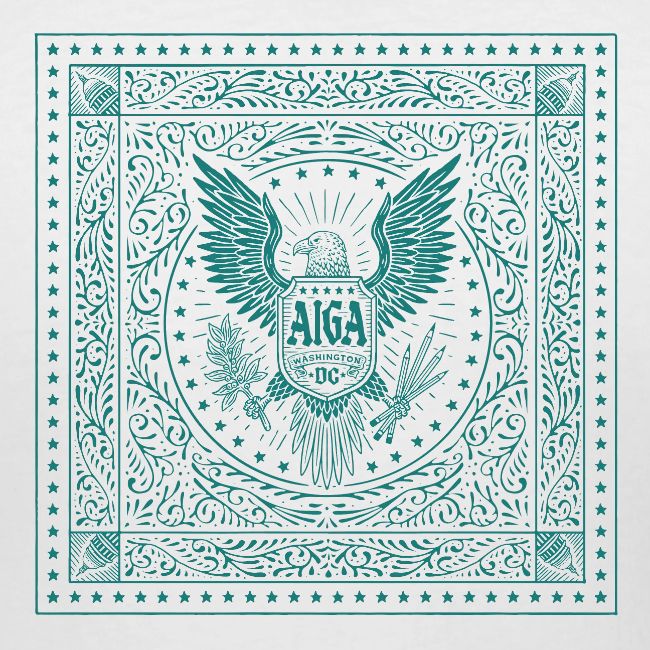 AIGA DC Stamp of Approval (teal)
