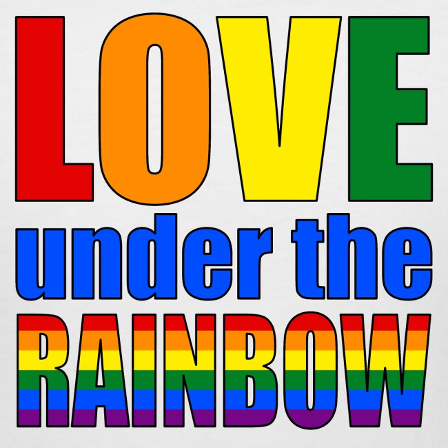 Somewhere under the rainbow... Celebrate Love!