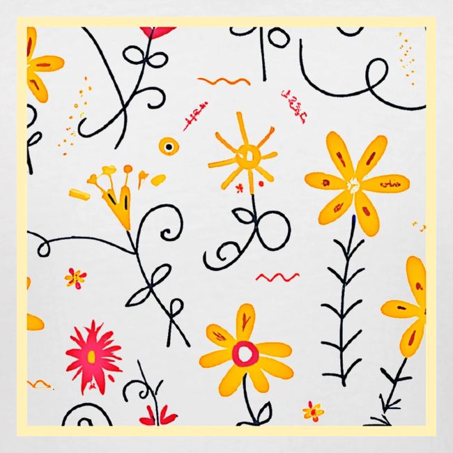 Whimsical Floral Pattern