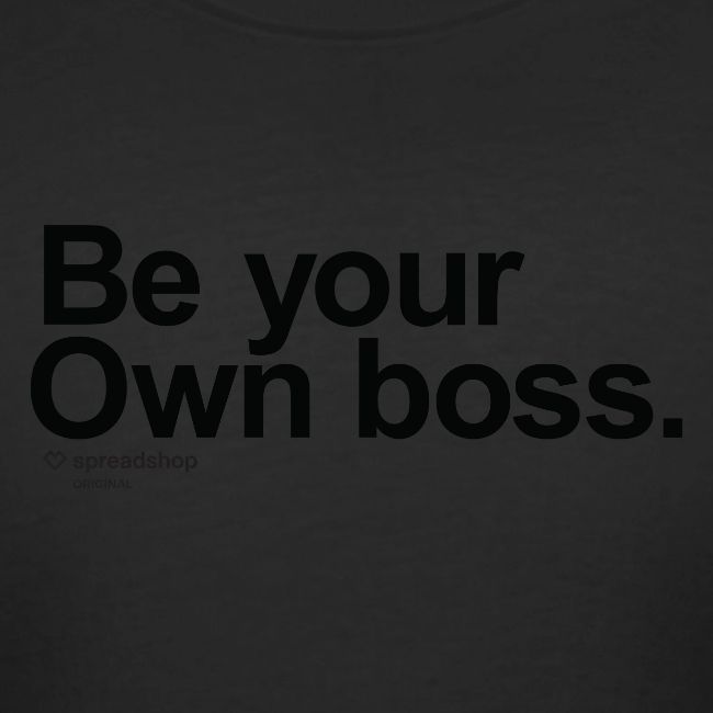 Boss in black