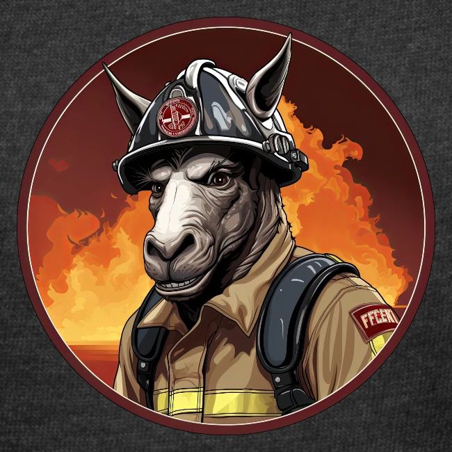 Donkey Firefighter