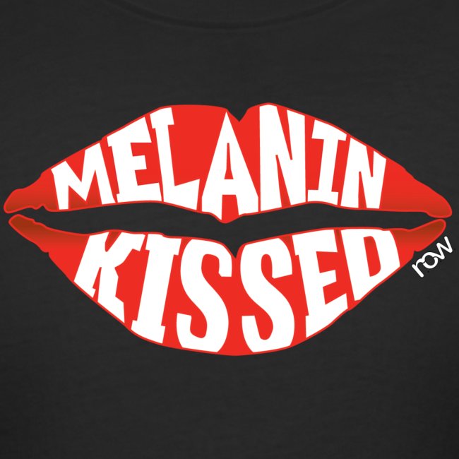 Melanin Kissed Tee by runonwords (r.o.w.)