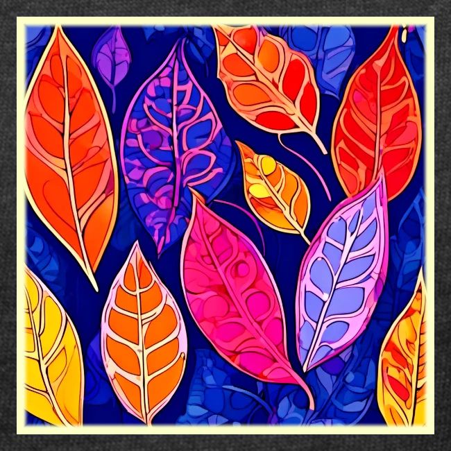 Pastel & Vibrant Leaves Patterns