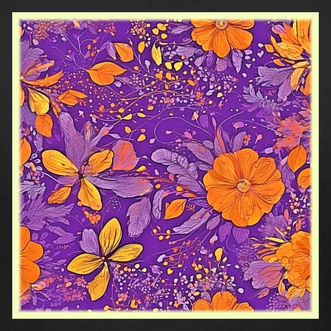 A Bunch of Vibrant Flowers