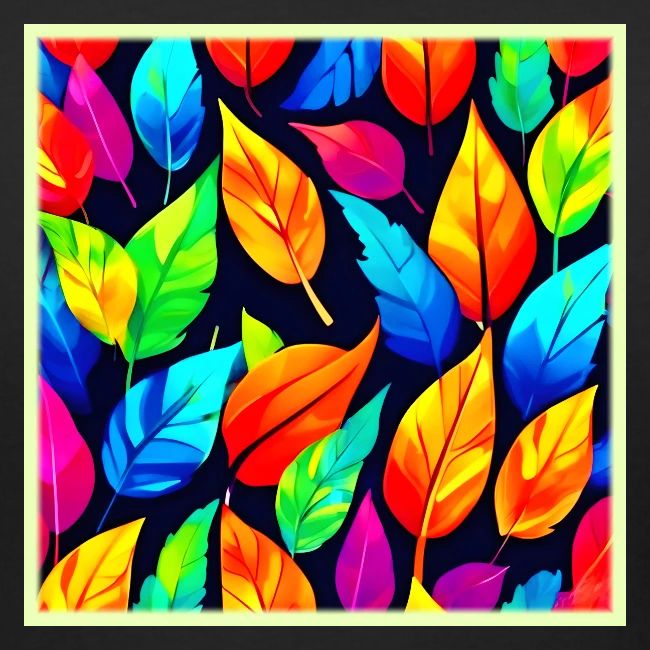 Vibrant Autumn Leaves Pattern
