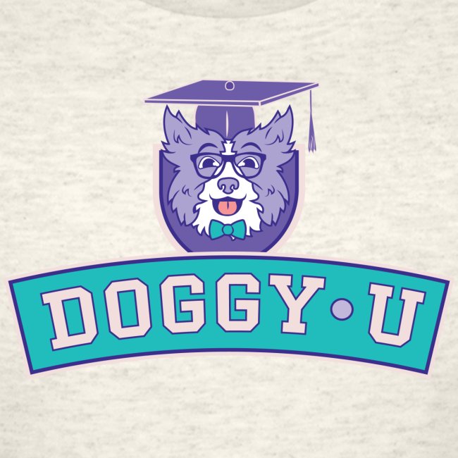 Doggy•U Teal Stack Logo
