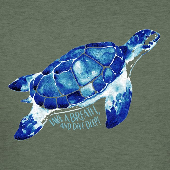 SC Blue Sea Turtle