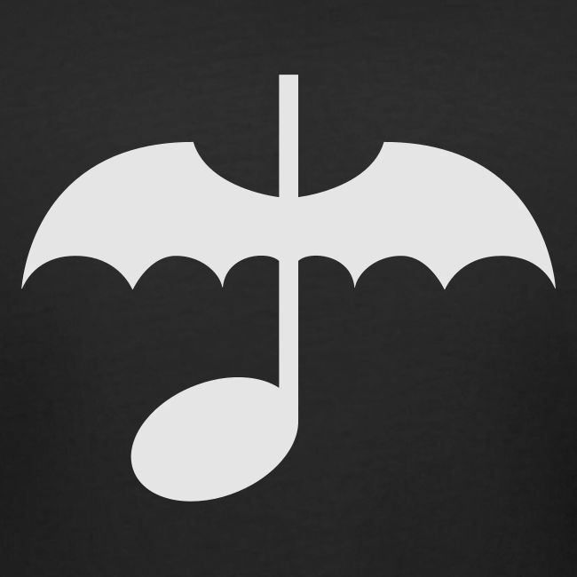 Music Note with Bat Wings