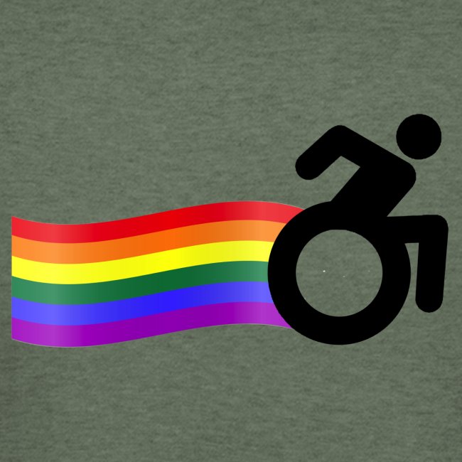 Rainbow wheelchair