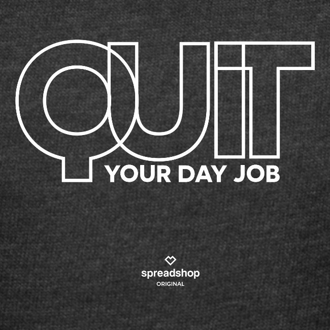 Quit in white
