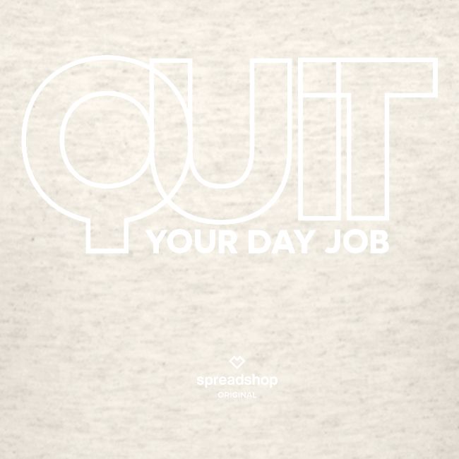 Quit in white