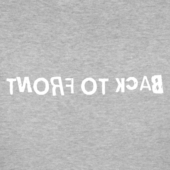 Back To Front Word Art