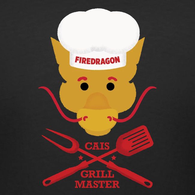 Firedragon Grill Master—Red Design