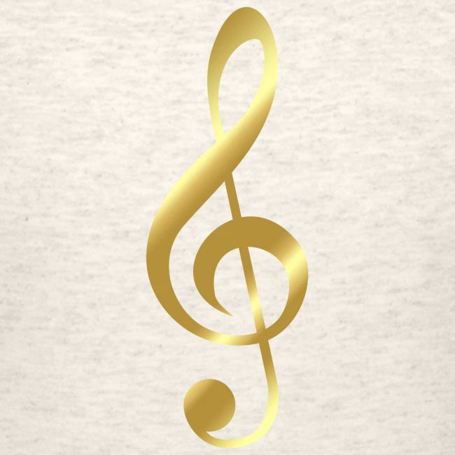 G CLEF - GOLD DESIGN