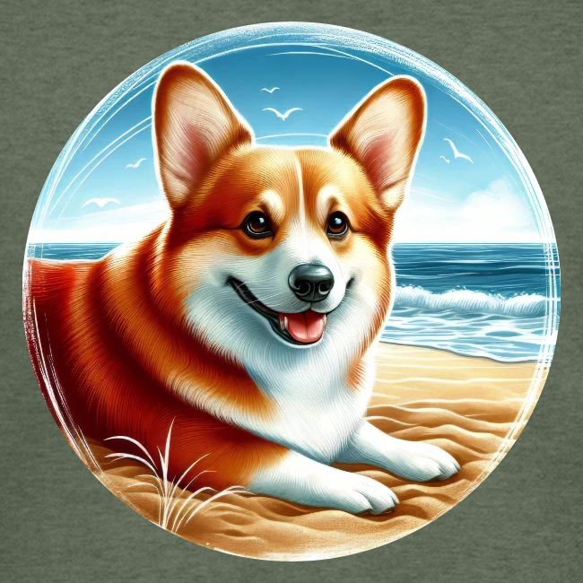 Welsh Corgi Puppy Drawing
