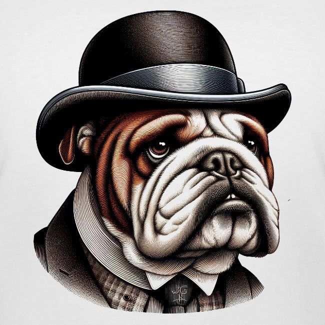 English Bulldog The Professor