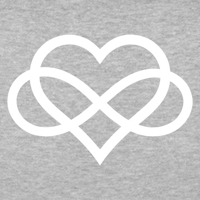 Infinity-Heart (white)