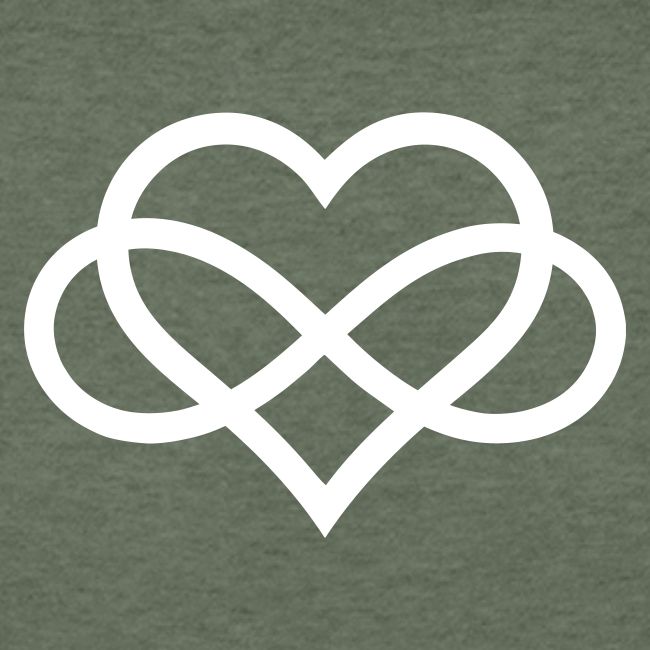 Infinity-Heart (white)