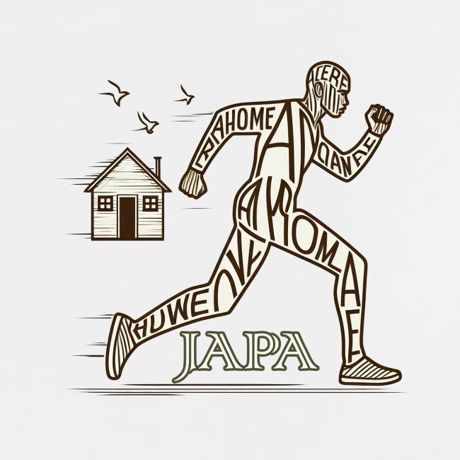 Japa - Yoruba which means "To Leave" or "Run Away"