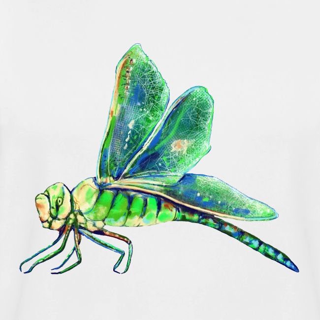 green dragonfly