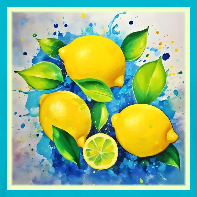 Lemons Splash of Color
