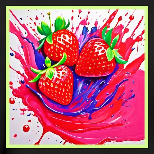 Vibrant Strawberry Splash