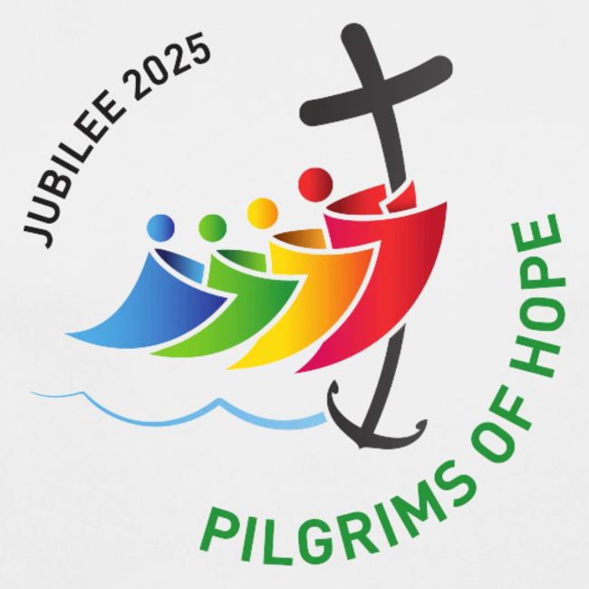 pilgrims of hope 2025 logo (Jubilee Year 2025)