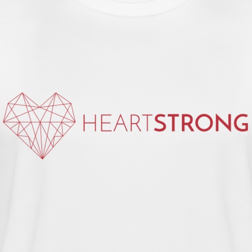 Heartstrong logo - Men's Moisture Wicking Performance T-Shirt