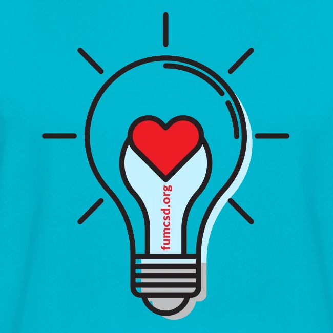 FUMCSD Heart Light Bulb