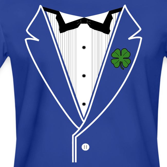 Shamrock Tuxedo w/ White Lapel