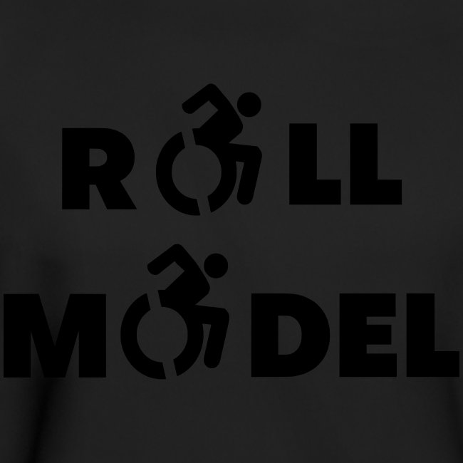 Roll model in a wheelchair, sexy wheelchair user