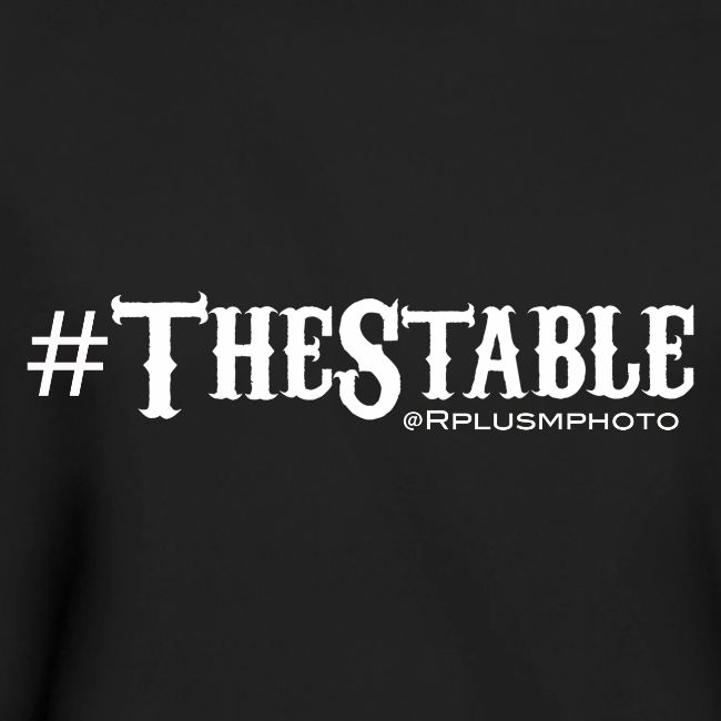 black and white logo round