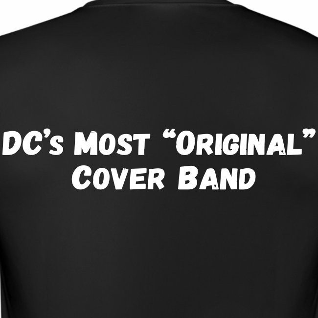 Band Logo - White - Front and Back